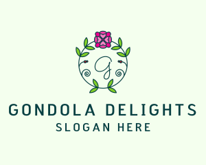 Floral Flower Wellness Spa logo design