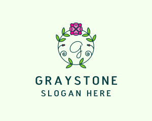 Floral Flower Wellness Spa logo design