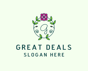 Floral Flower Wellness Spa logo design