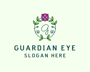 Floral Flower Wellness Spa logo design