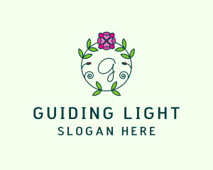 Floral Flower Wellness Spa logo design