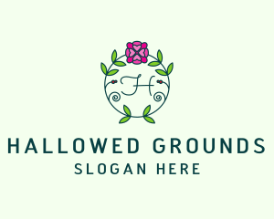 Floral Flower Wellness Spa logo design