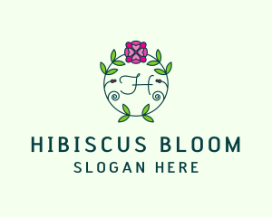 Floral Flower Wellness Spa logo design