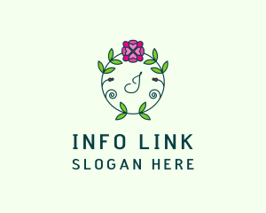 Floral Flower Wellness Spa logo design