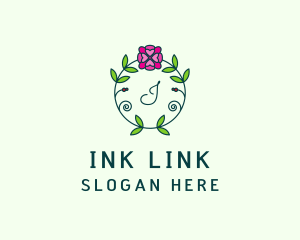 Floral Flower Wellness Spa logo design