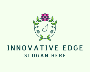 Floral Flower Wellness Spa logo design