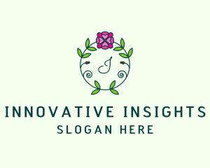 Floral Flower Wellness Spa logo design