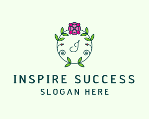 Floral Flower Wellness Spa logo design