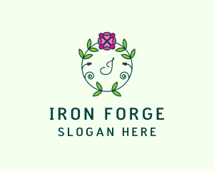 Floral Flower Wellness Spa logo design