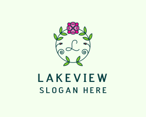 Floral Flower Wellness Spa logo design