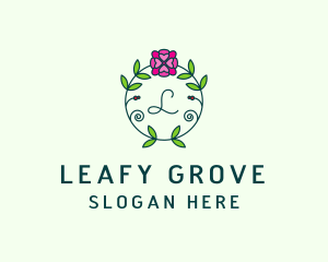 Floral Flower Wellness Spa logo design