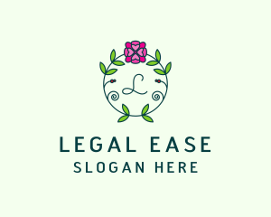 Floral Flower Wellness Spa logo design