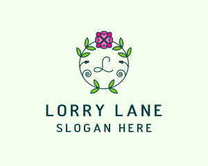 Floral Flower Wellness Spa logo design