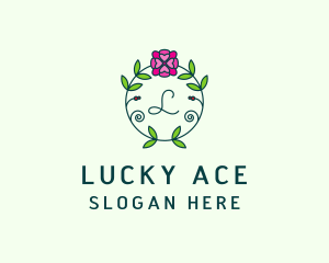 Floral Flower Wellness Spa logo design