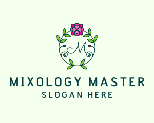 Floral Flower Wellness Spa logo design