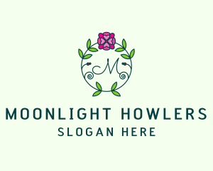 Floral Flower Wellness Spa logo design