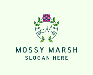 Floral Flower Wellness Spa logo design