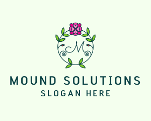 Floral Flower Wellness Spa logo design