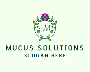 Floral Flower Wellness Spa logo design