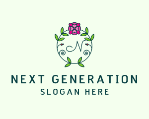 Floral Flower Wellness Spa logo design