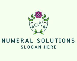 Floral Flower Wellness Spa logo design