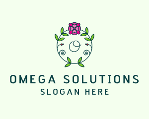 Floral Flower Wellness Spa logo design