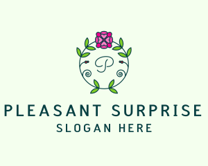 Floral Flower Wellness Spa logo design