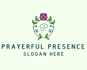 Floral Flower Wellness Spa logo design