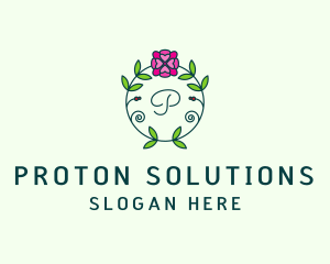 Floral Flower Wellness Spa logo design