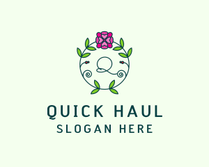 Floral Flower Wellness Spa logo design