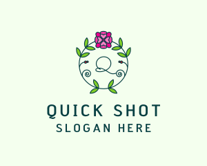 Floral Flower Wellness Spa logo design