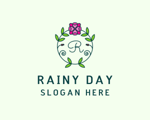 Floral Flower Wellness Spa logo design