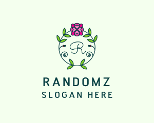 Floral Flower Wellness Spa logo design