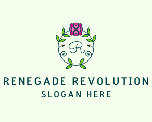 Floral Flower Wellness Spa logo design