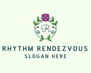 Floral Flower Wellness Spa logo design