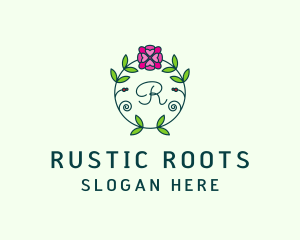 Floral Flower Wellness Spa logo design