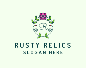 Floral Flower Wellness Spa logo design