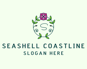 Floral Flower Wellness Spa logo design