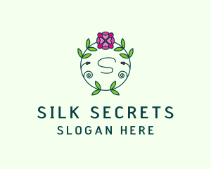 Floral Flower Wellness Spa logo design