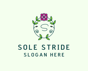 Floral Flower Wellness Spa logo design