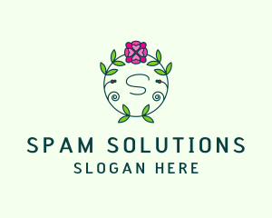 Floral Flower Wellness Spa logo design