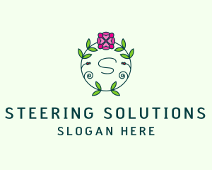 Floral Flower Wellness Spa logo design