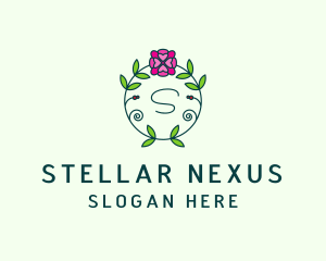 Floral Flower Wellness Spa logo design