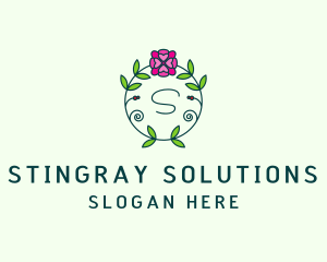 Floral Flower Wellness Spa logo design