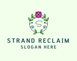 Floral Flower Wellness Spa logo design