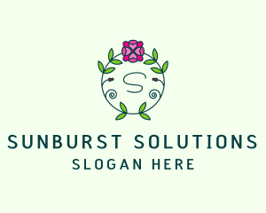 Floral Flower Wellness Spa logo design