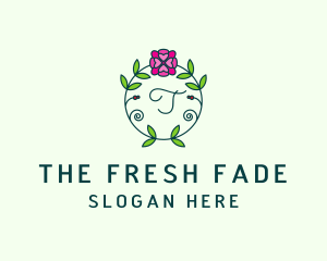 Floral Flower Wellness Spa logo design