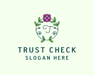 Floral Flower Wellness Spa logo design