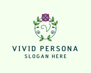 Floral Flower Wellness Spa logo design