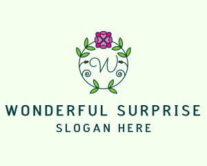 Floral Flower Wellness Spa logo design